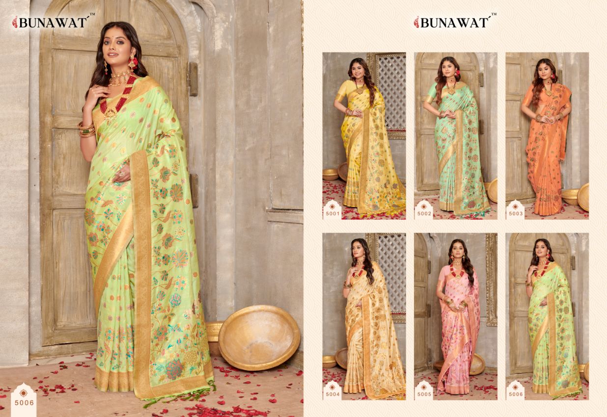 Bunawat Sulekha Designer Wedding Silk Saree Catalog
